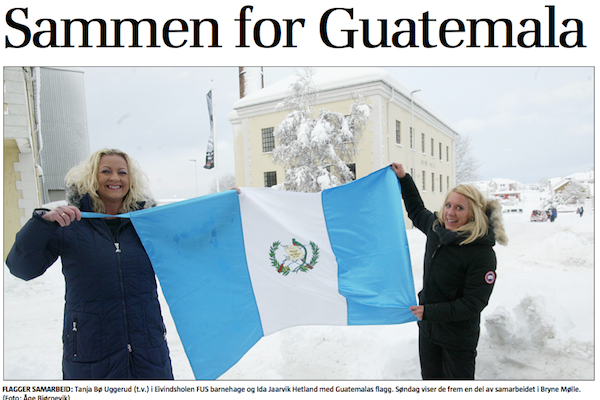 Jærbladet: Sammen for Guatemala